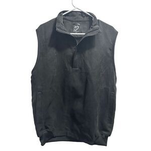 Zero Restriction Size Medium (M) Black 1/4 Zip Vest